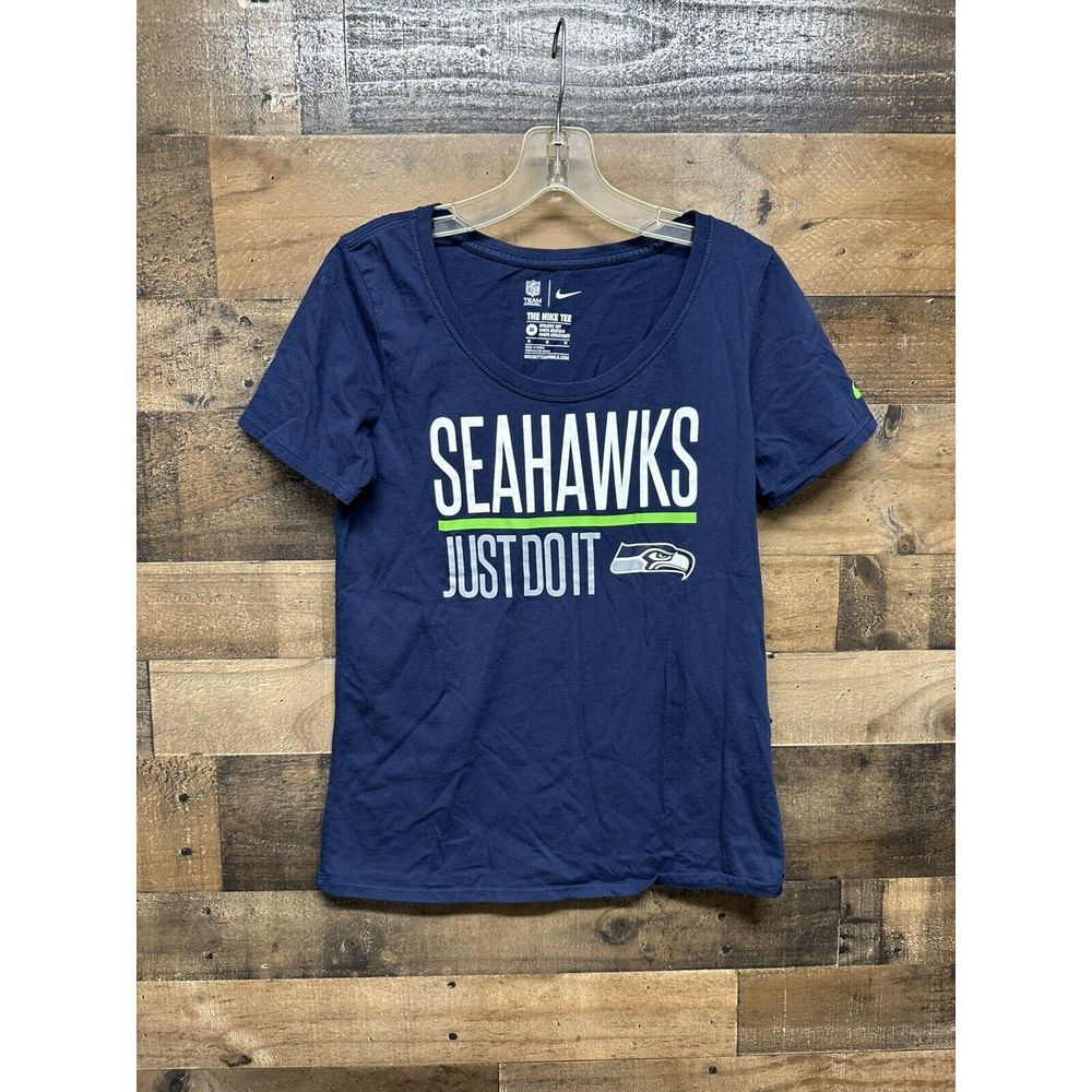 Nike NFL Team Apparel Women's Seattle Seahawks T-Shirt Size Medium